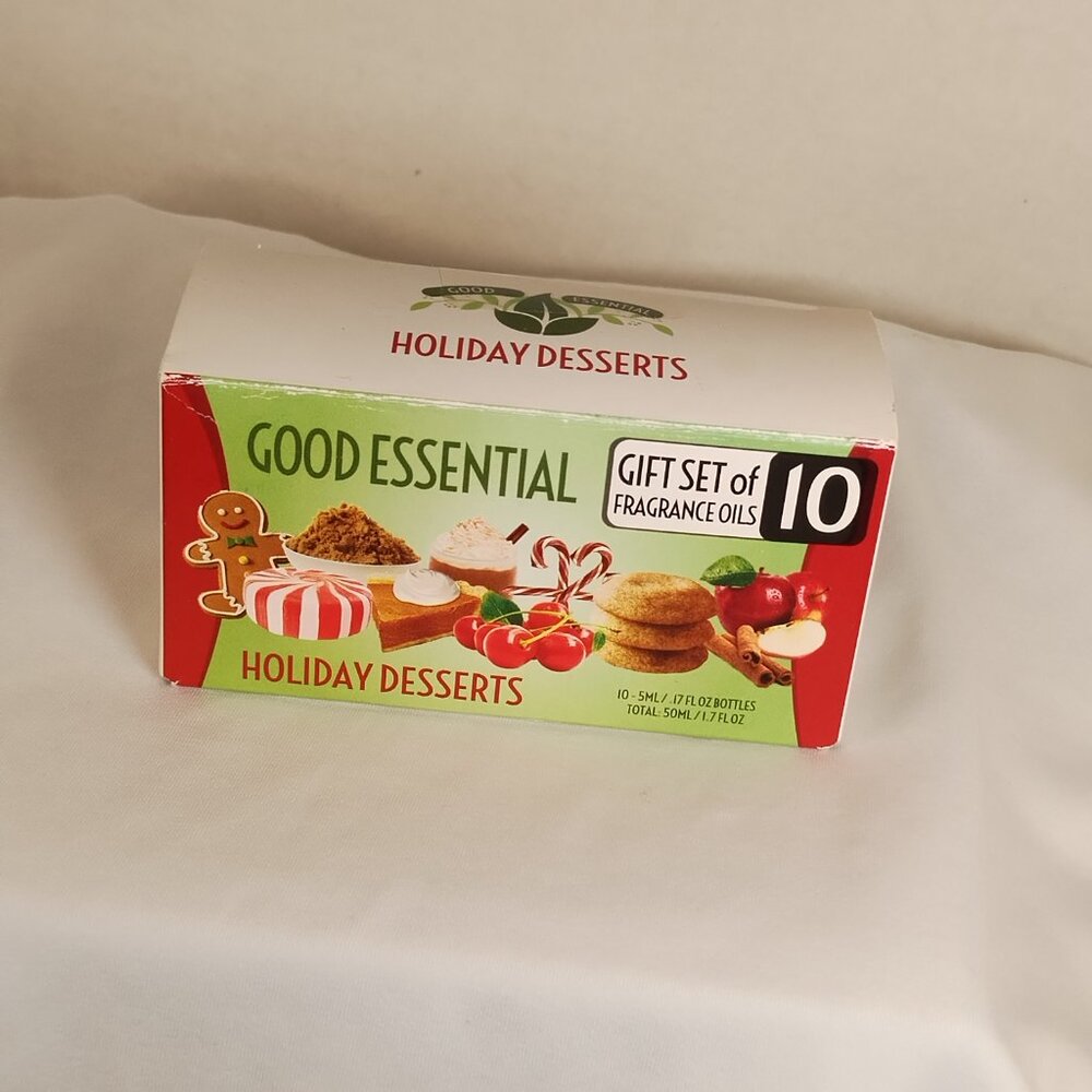 Good Essential Holiday Desserts Gift Set of Fragrance oils 10